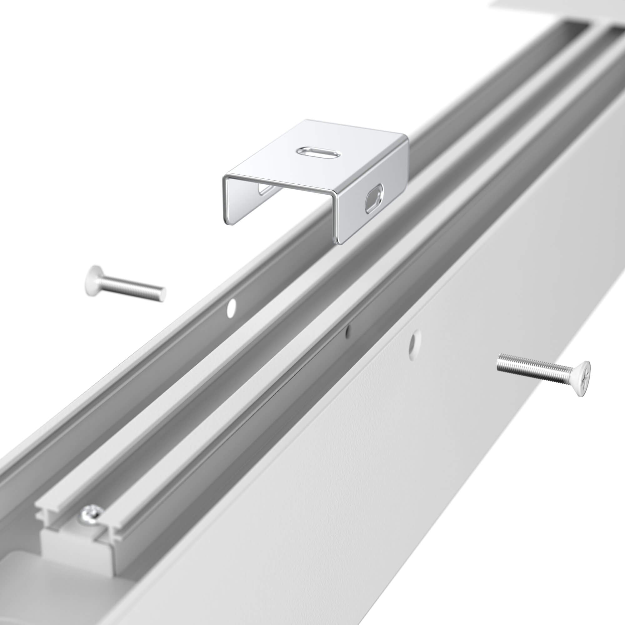 48in Linear flush mount, 5CCT, 120-277-347V