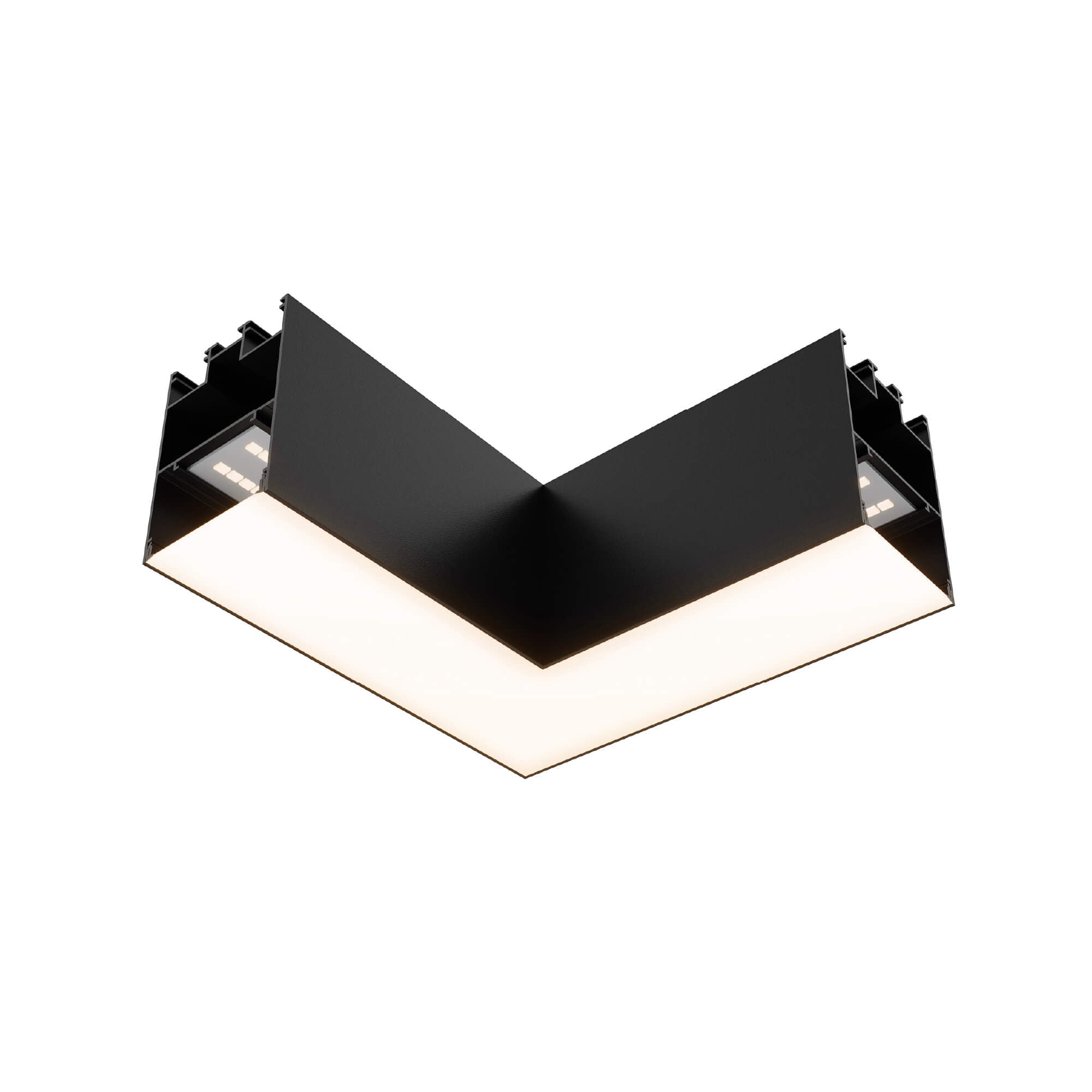 90deg corner for LNPDSC-CC-V - Black