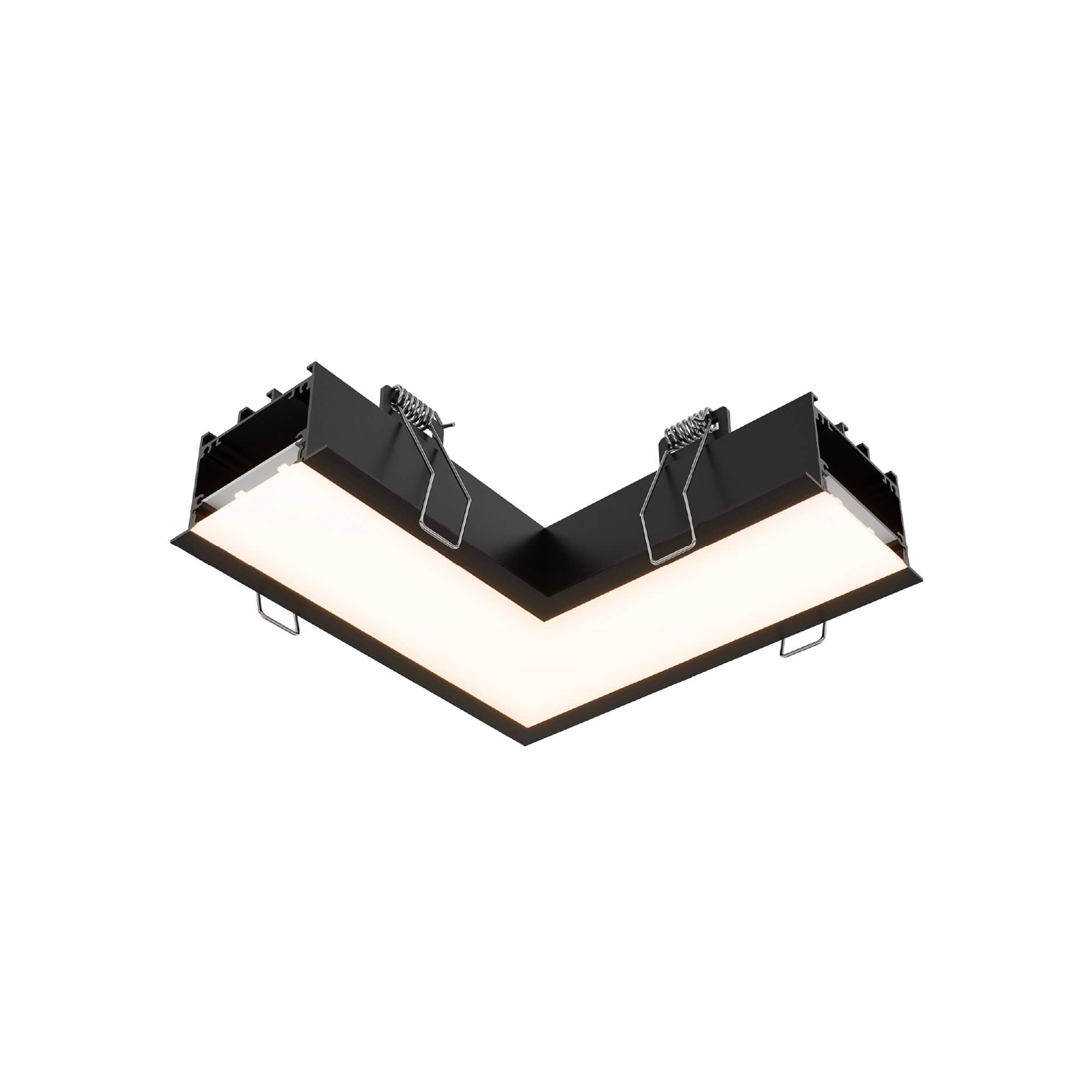 90deg corner for LNRXX-CC-V - Black