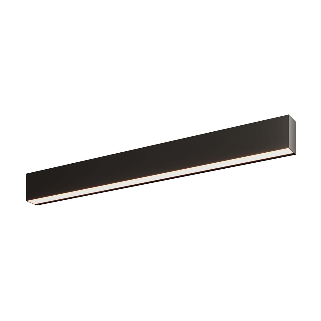 48in linear wall sconce, 5CCT, 120-347v, 0-10v - Black