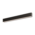 48in linear wall sconce, 5CCT, 120-347v, 0-10v - Black