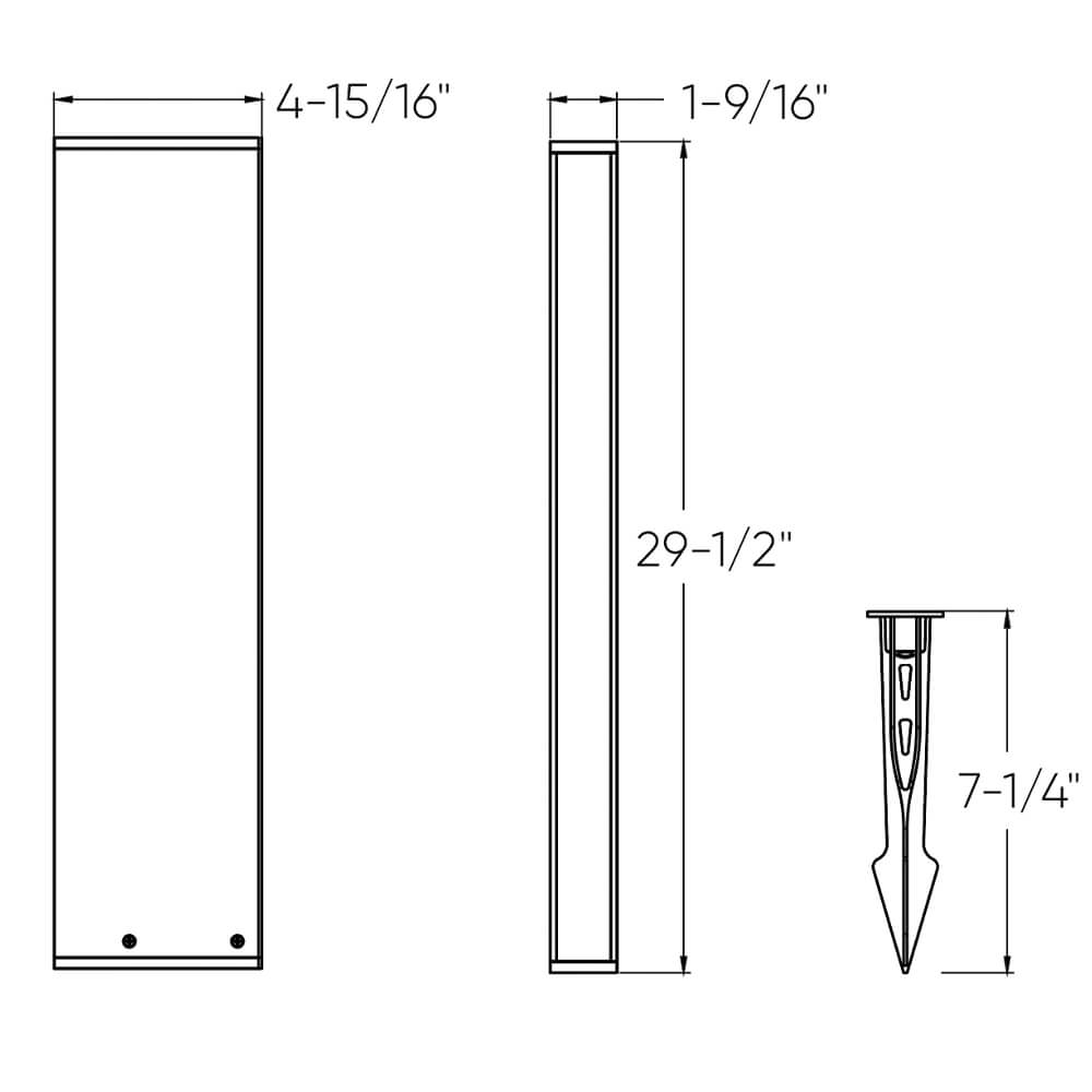 Landscape Bollard (20 in.) CCT