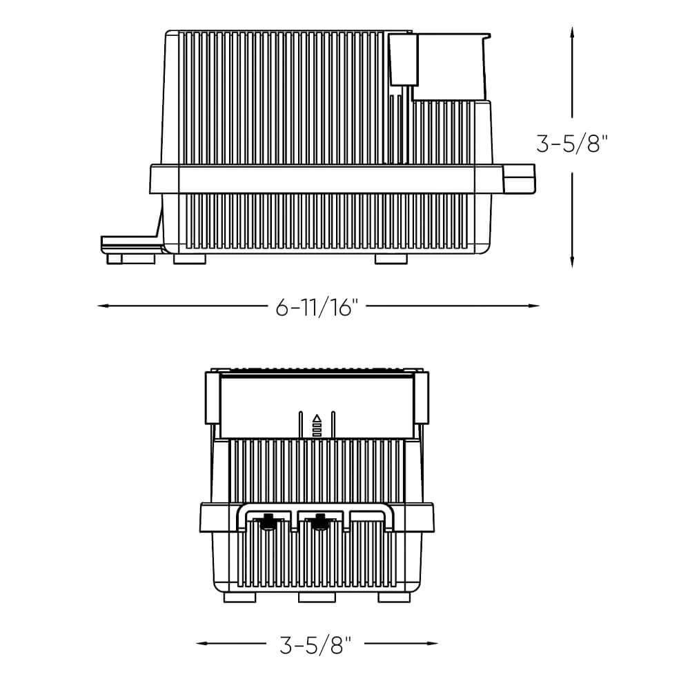 Landscape 60W Plastic transformer