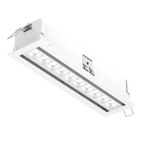 10 Light Microspot Adjustable Recessed downlight