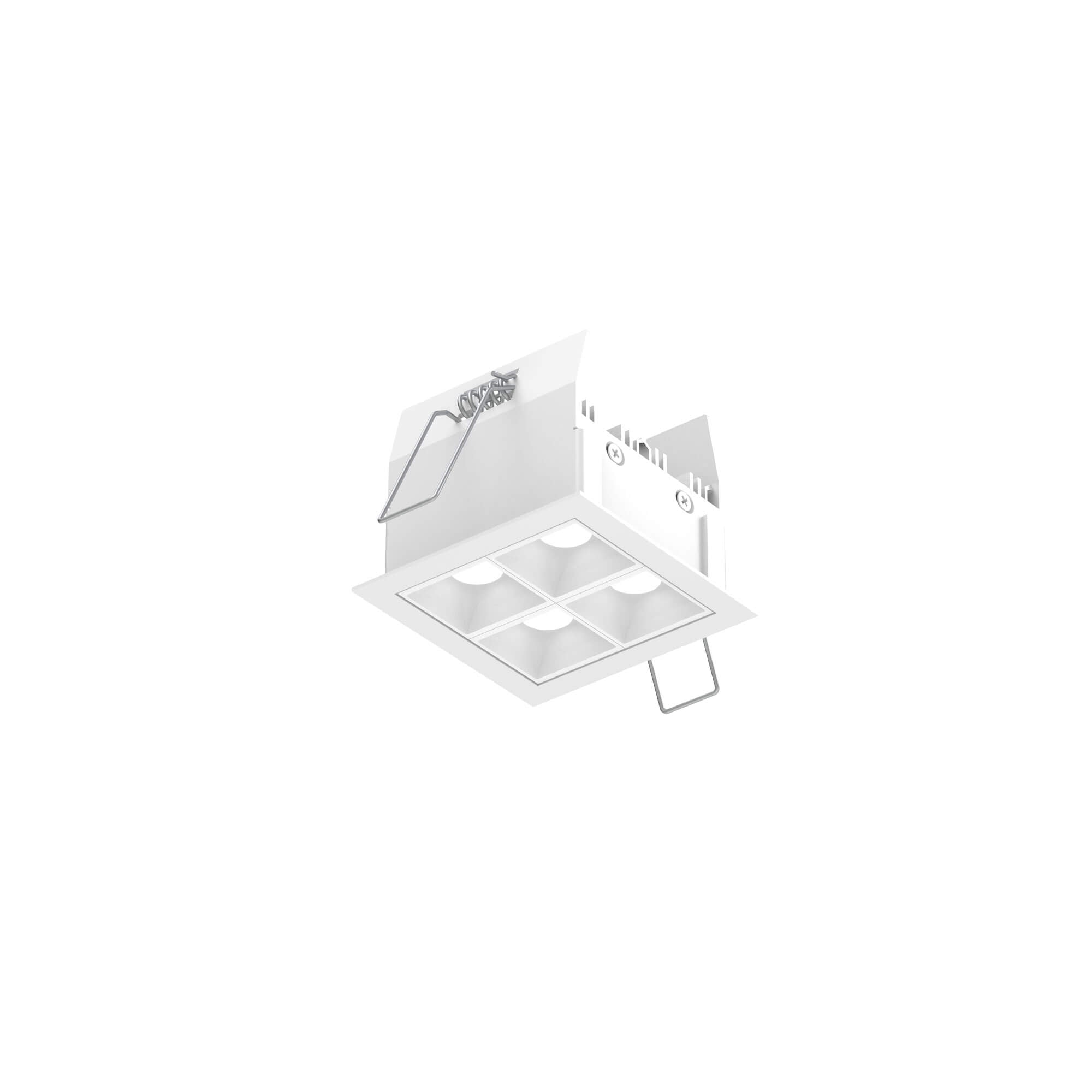 4 Light Microspot LED Recessed downlight CCT