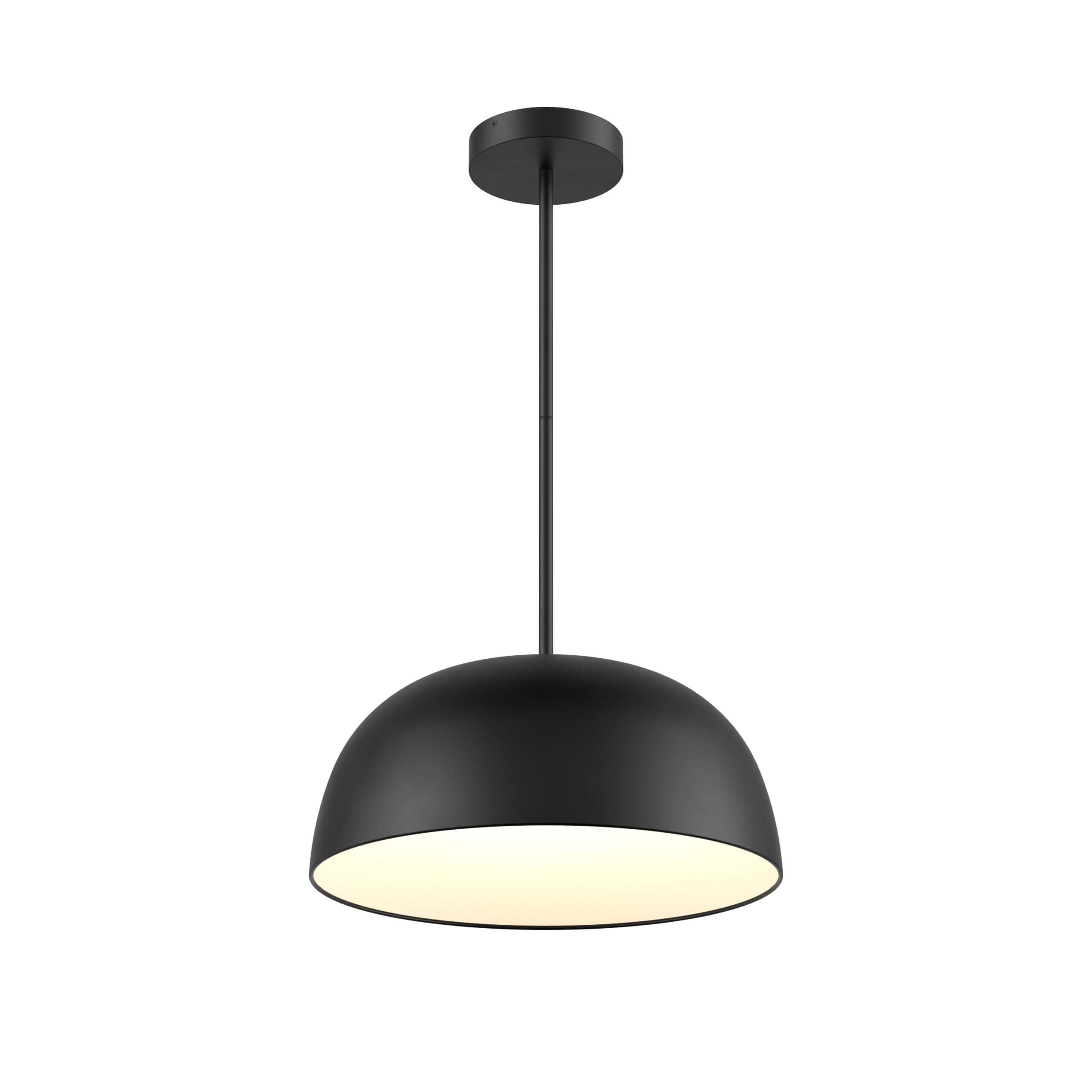 Pendant/Plafonnier 2-en-1 20 po — Noir (universel)
