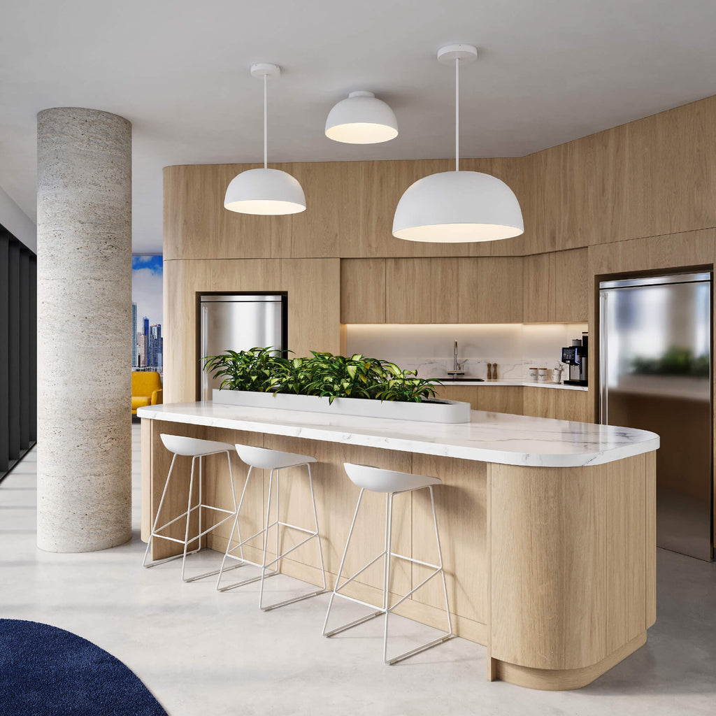 30in fixture - 2in1 Pendant and Flush mount