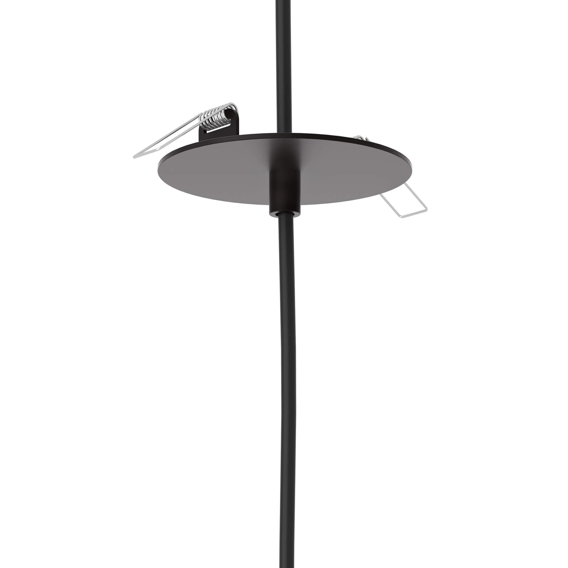 Recessed mounting pendant cylinder