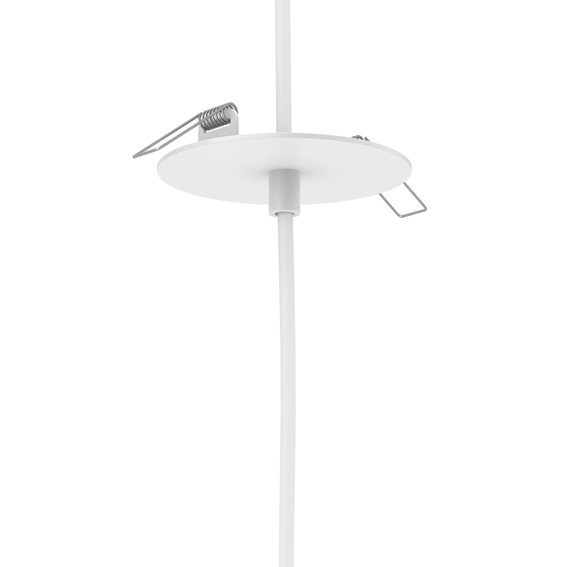 Recessed mounting pendant cylinder