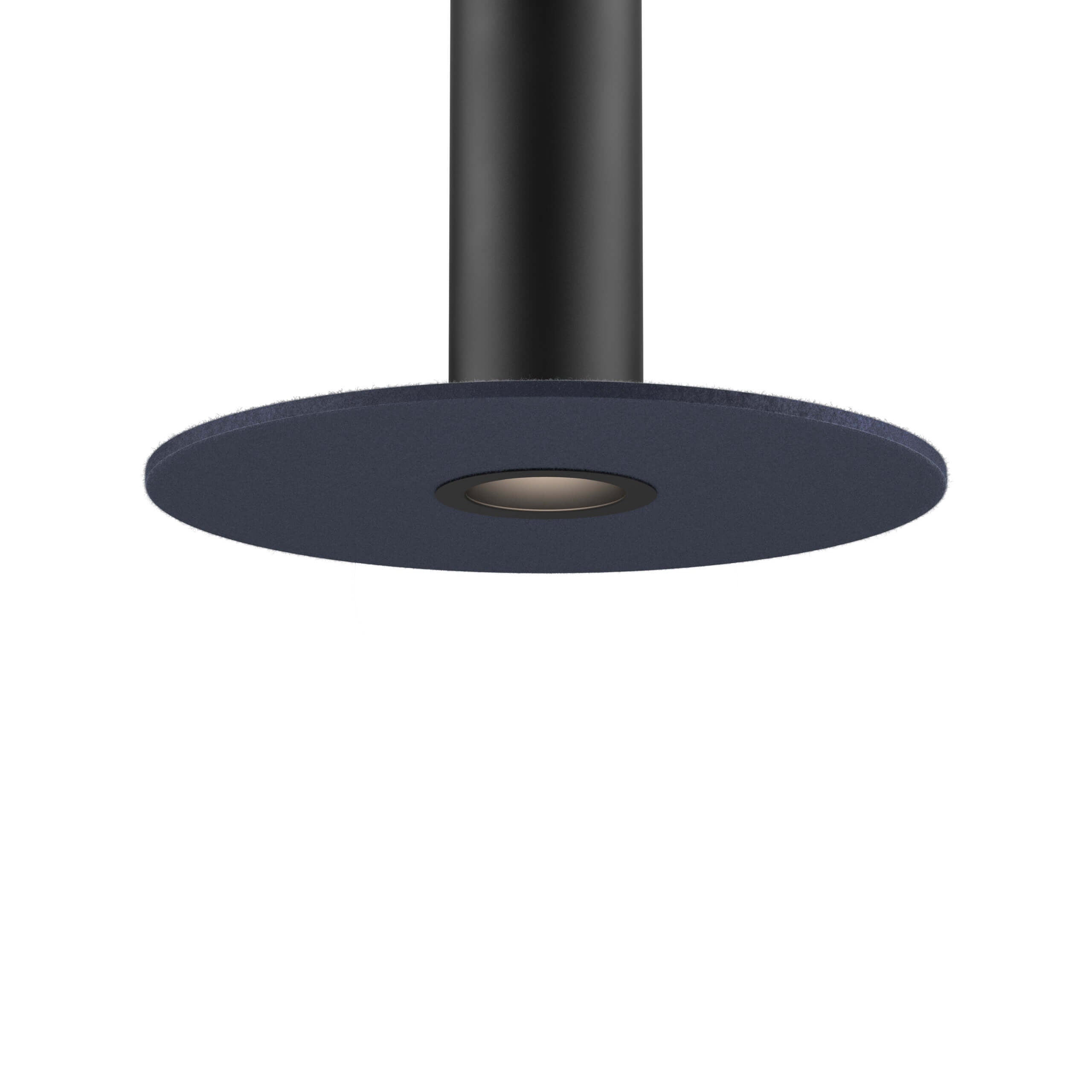 Black mounting reflector and 24in felt disk Dark blue for PILXX