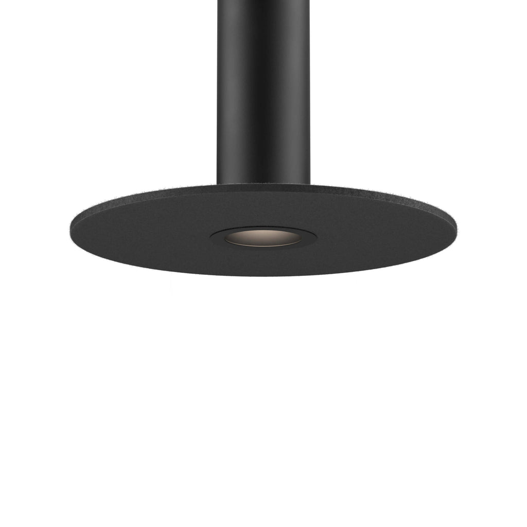 Black mounting reflector and 24in felt disk Dark gray for PILXX