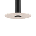 Black mounting reflector and 24in felt disk Light beige for PILXX