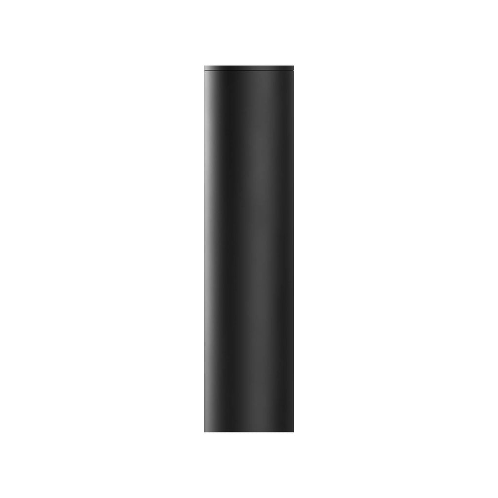 24in round wall sconce, universal driver, 5CCT, 3-Position Switch - Black