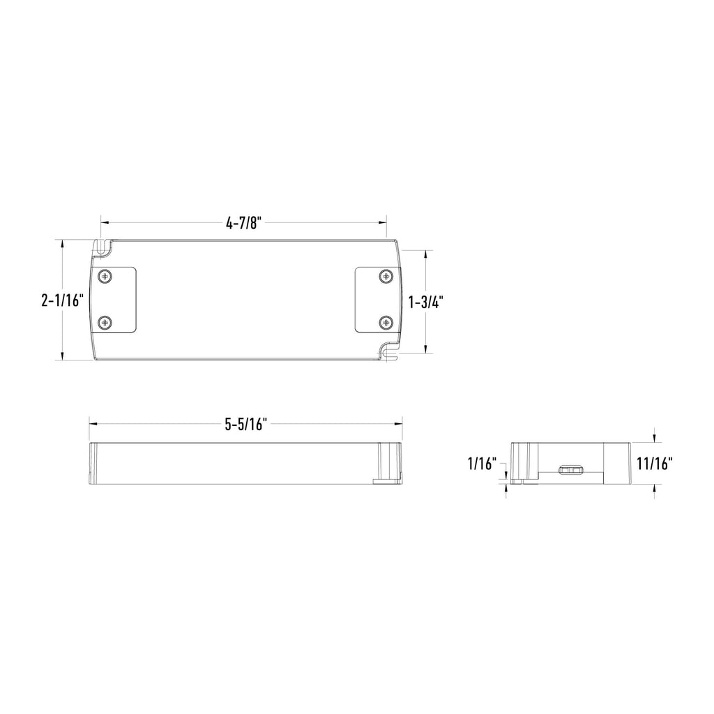 12-watts compact driver for 24V products