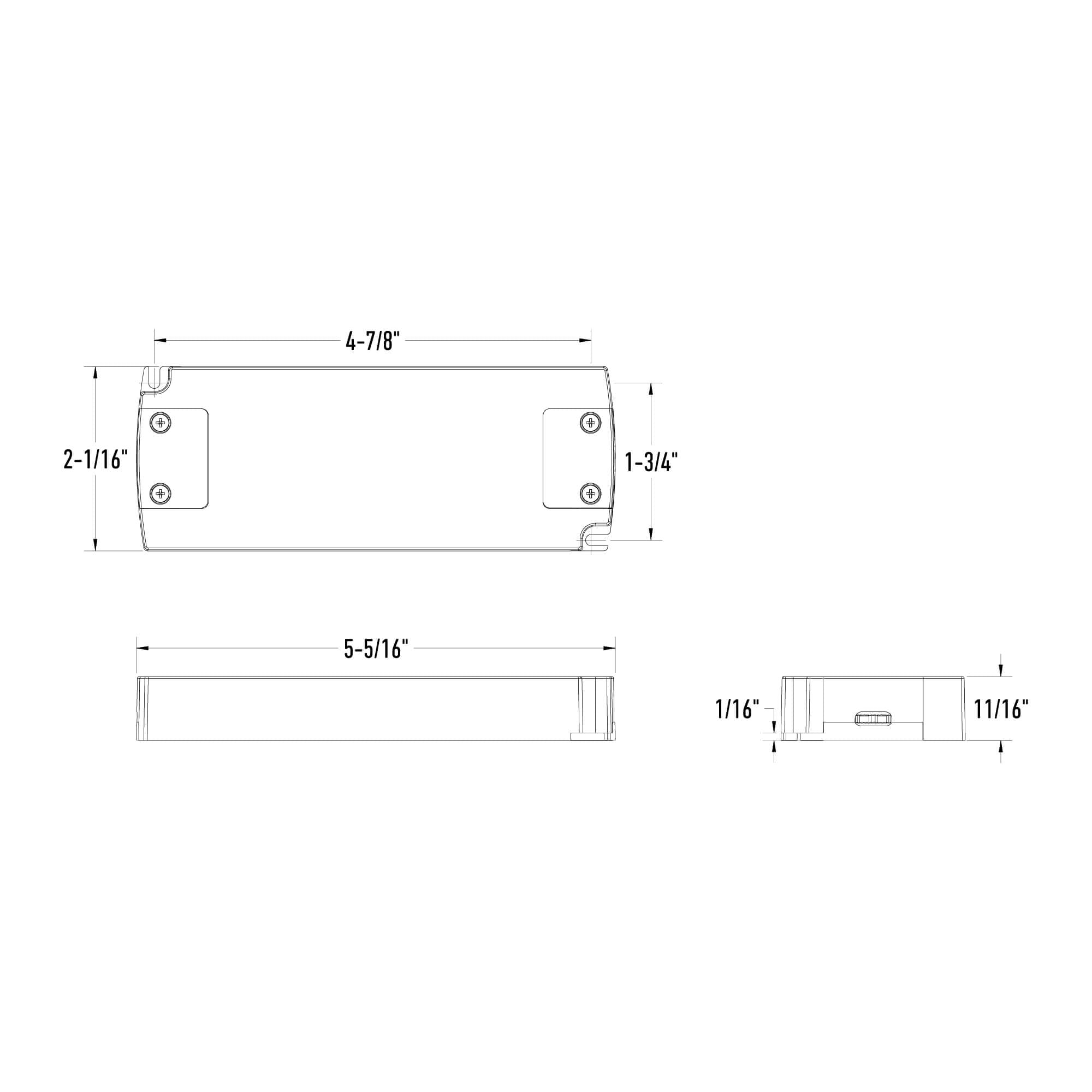 12-watts compact driver for 24V products
