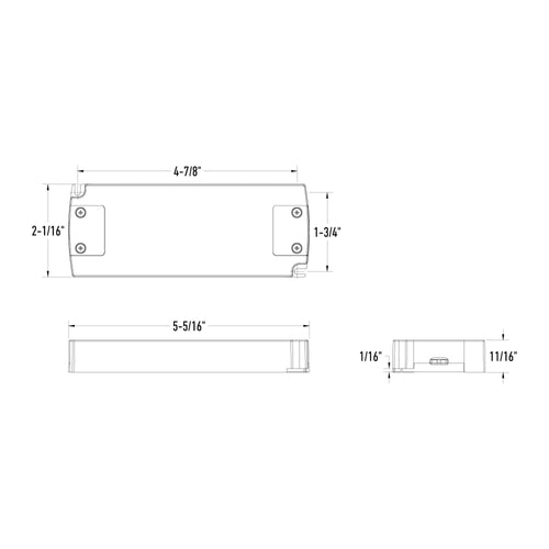 12-watts compact driver for 24V products