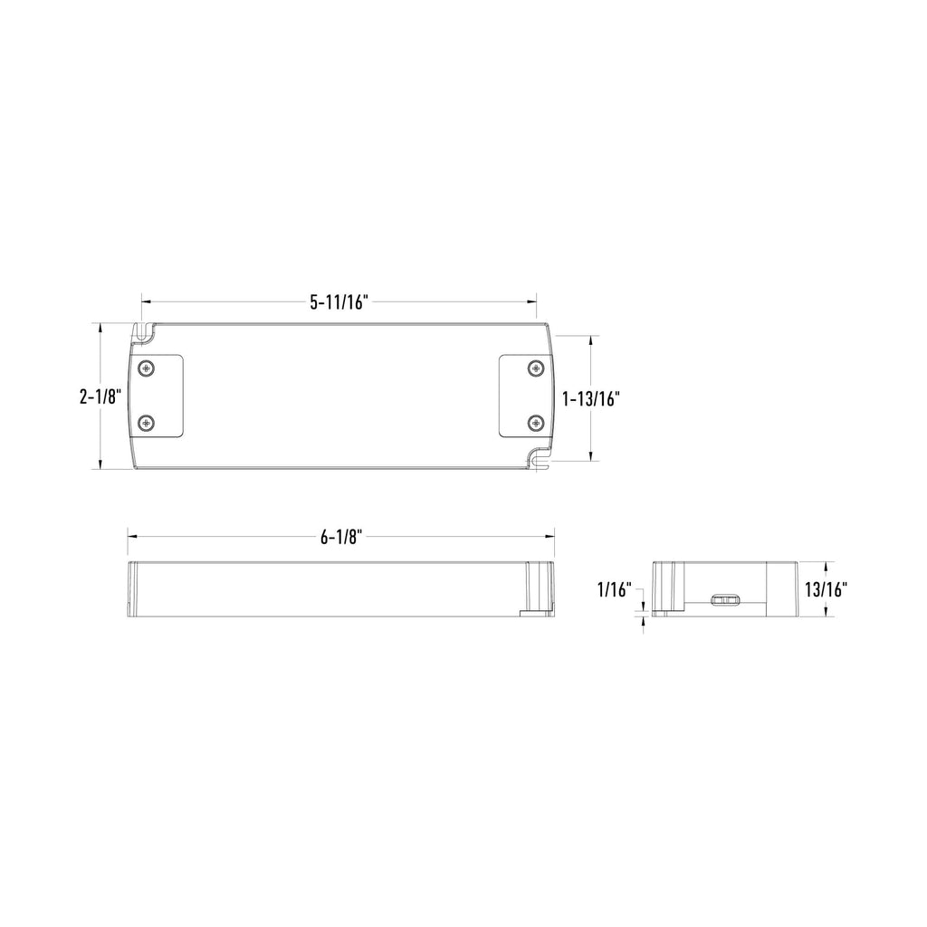 24-watts compact driver for 24V products