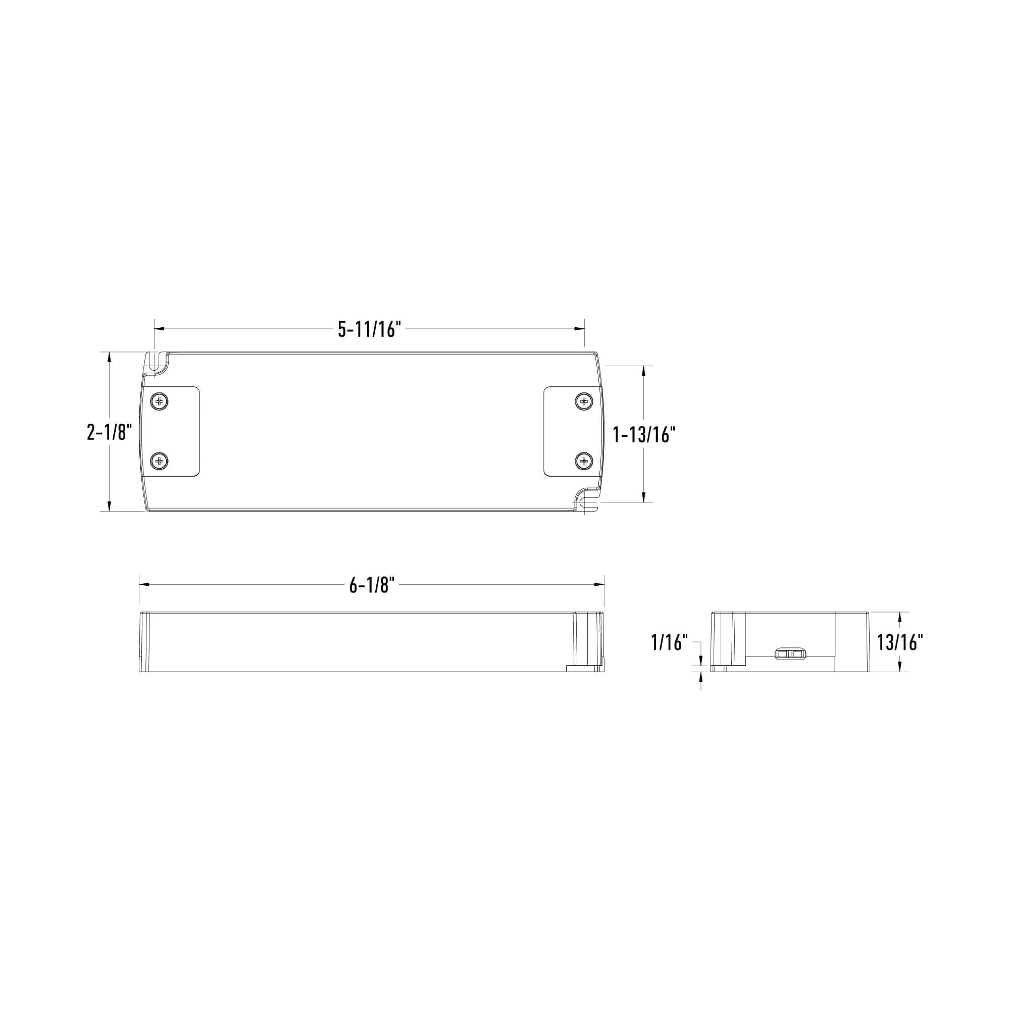 24-watts compact driver for 24V products