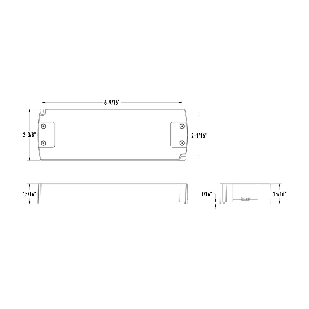 48-watts compact driver for 24V products