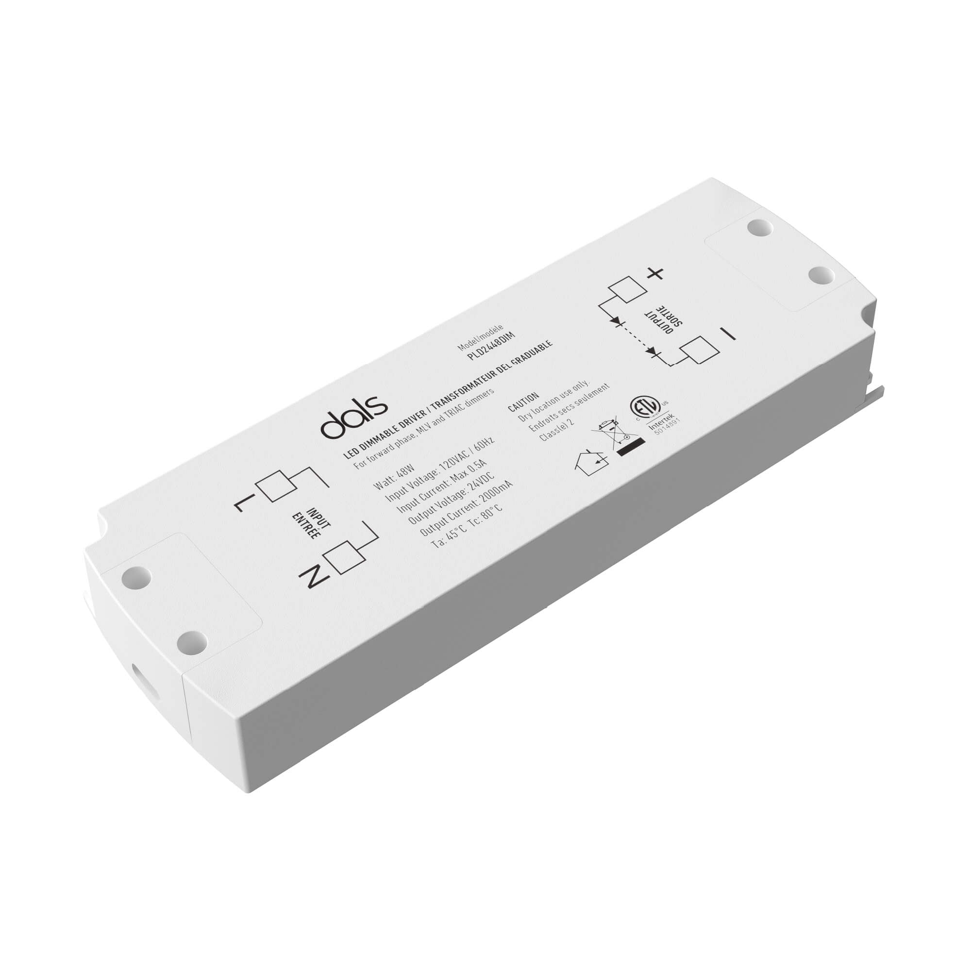 48-watts compact driver for 24V products
