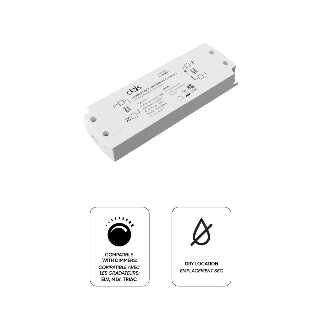 48-watts compact driver for 24V products