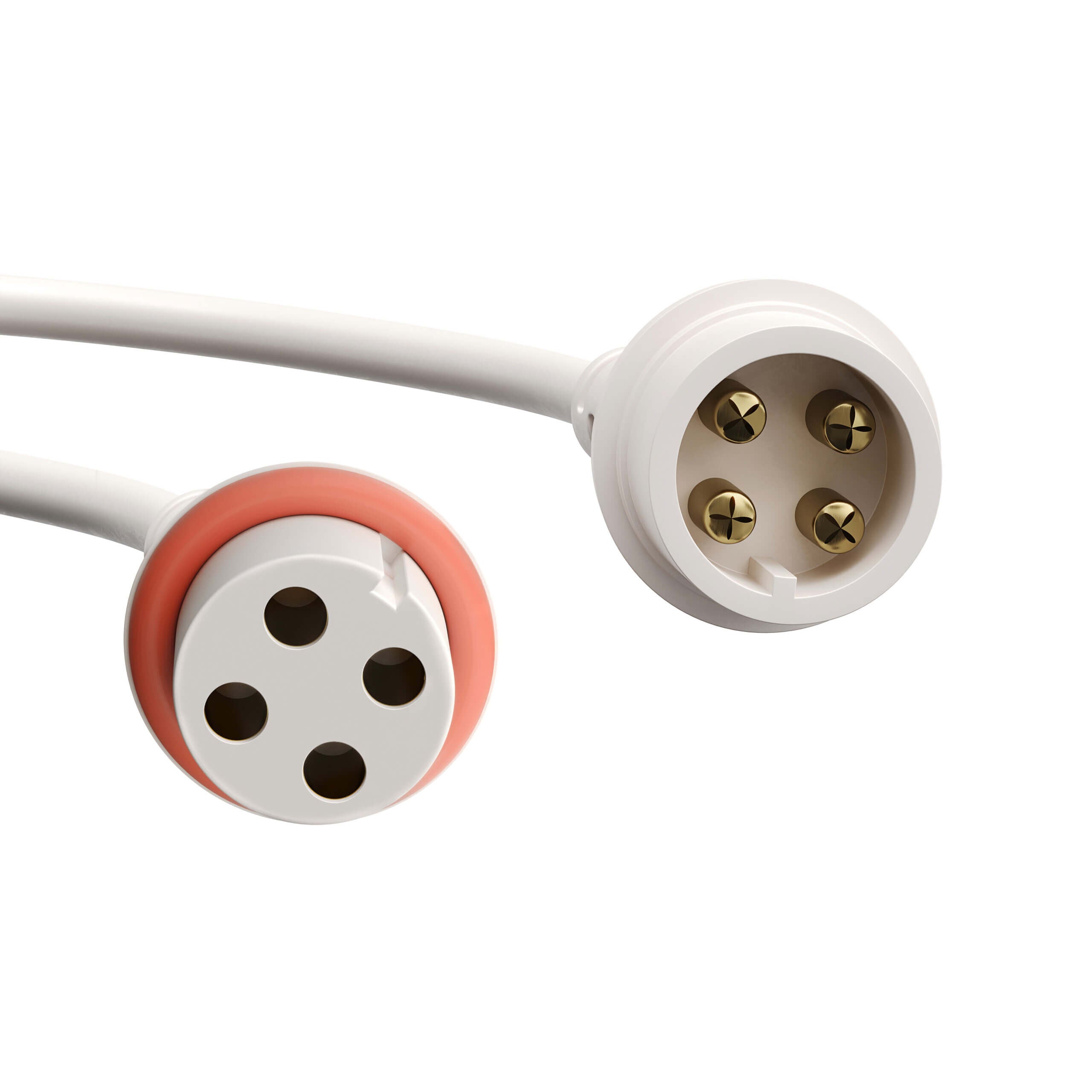 8ft (96'') 4-pin Extension Cord For 5CCT + Dim to warm downlight