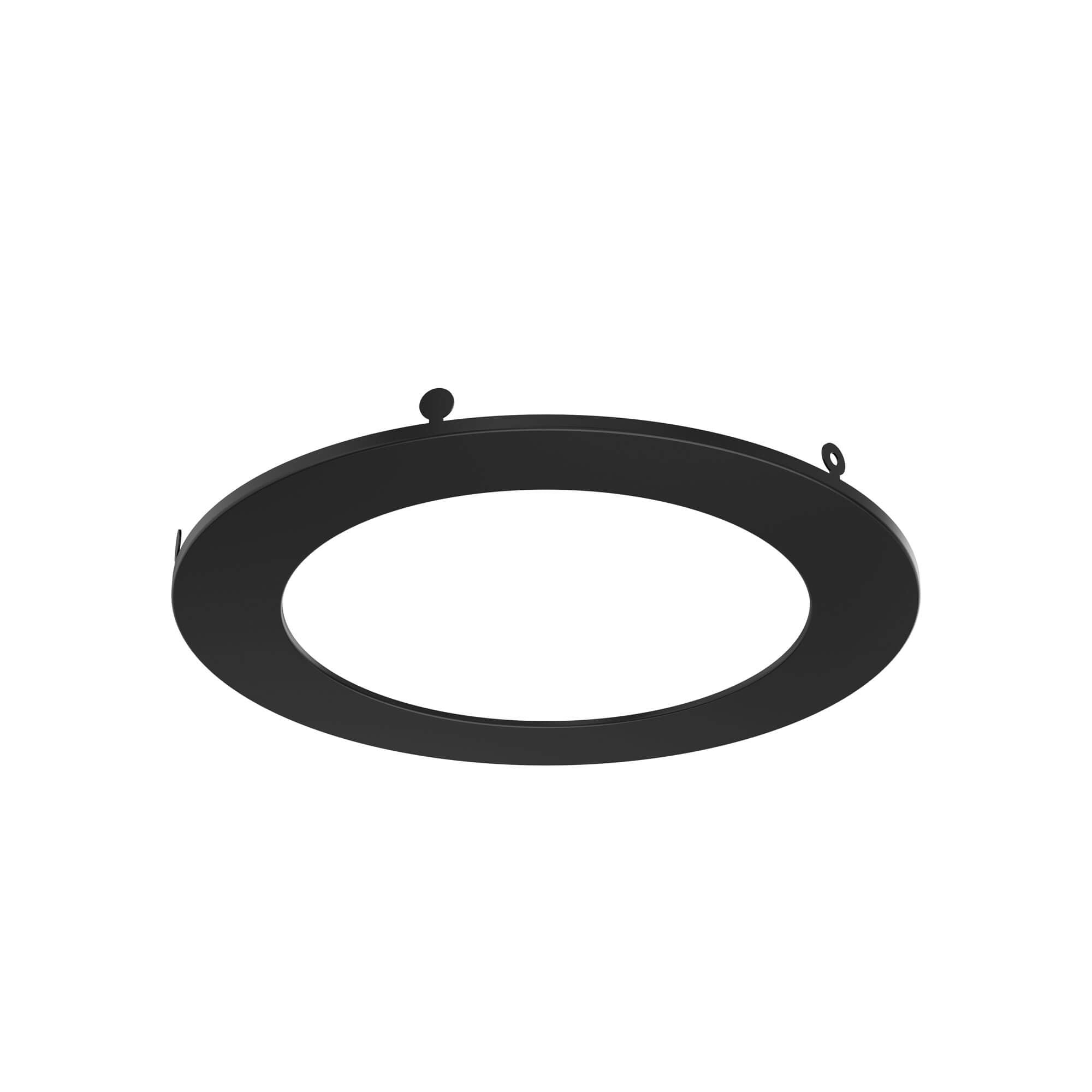6in Trim Round, Black for PNL6