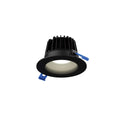 Round regressed recessed light