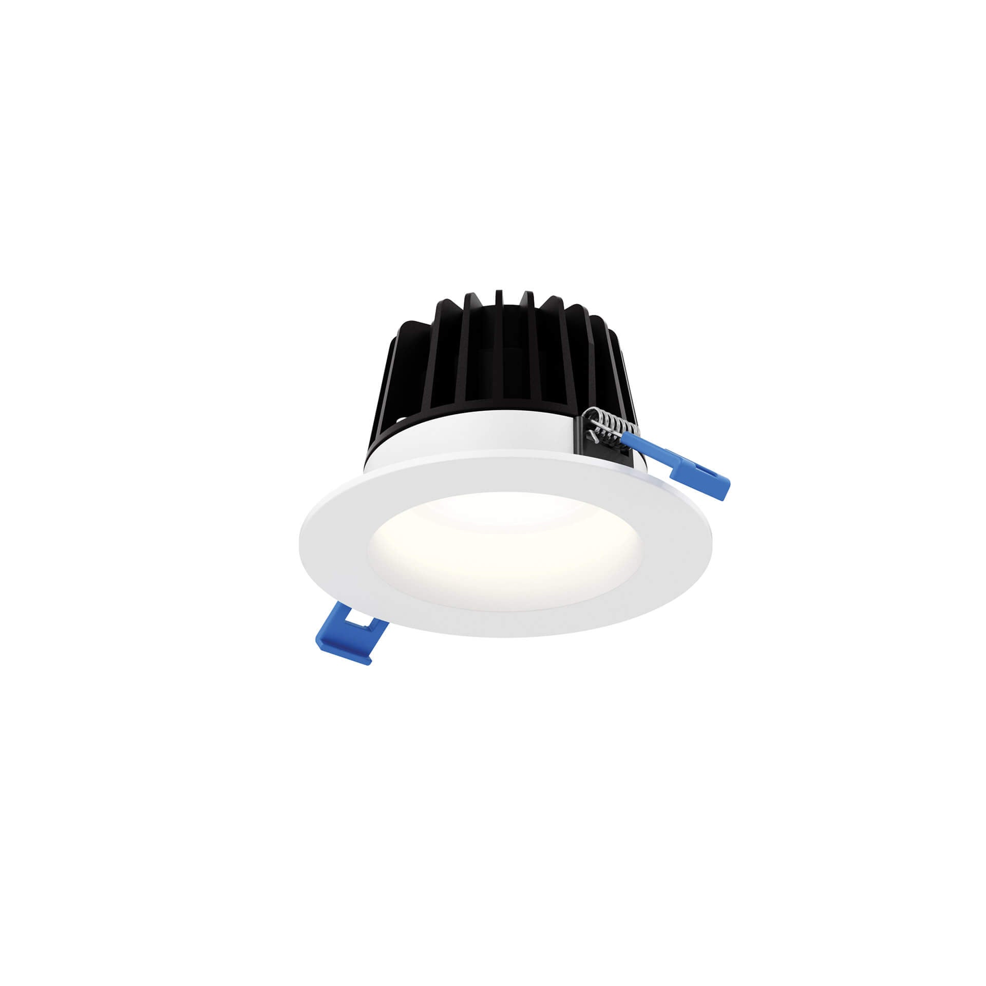 Round regressed recessed light - universal 120V-347V, 0-10V dimming