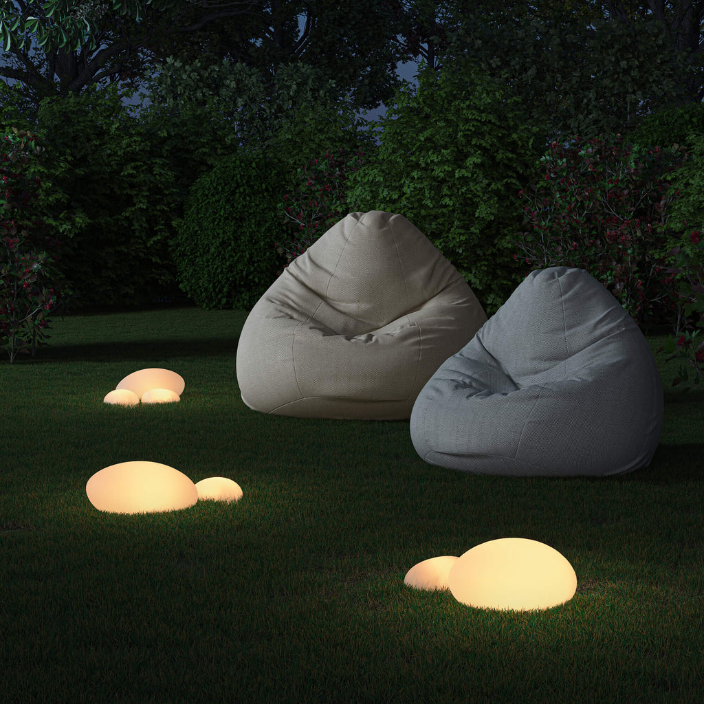 DALS CONNECT PRO Smart Landscape Rock Lights (10") with 6" metal stake