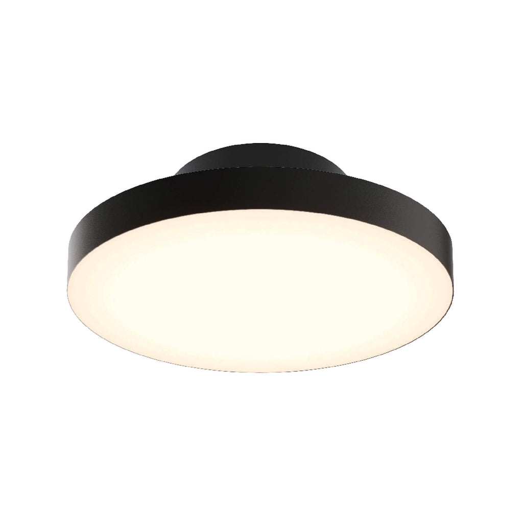 12in trimless 2in1 with stems, 5CCT, 120-347v, 0-10v/Triac - Black