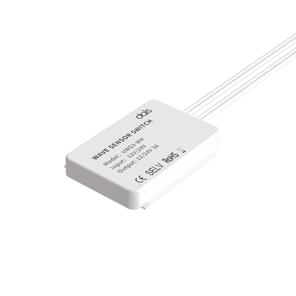 Wave sensor switch, 12-24v, 3A - White