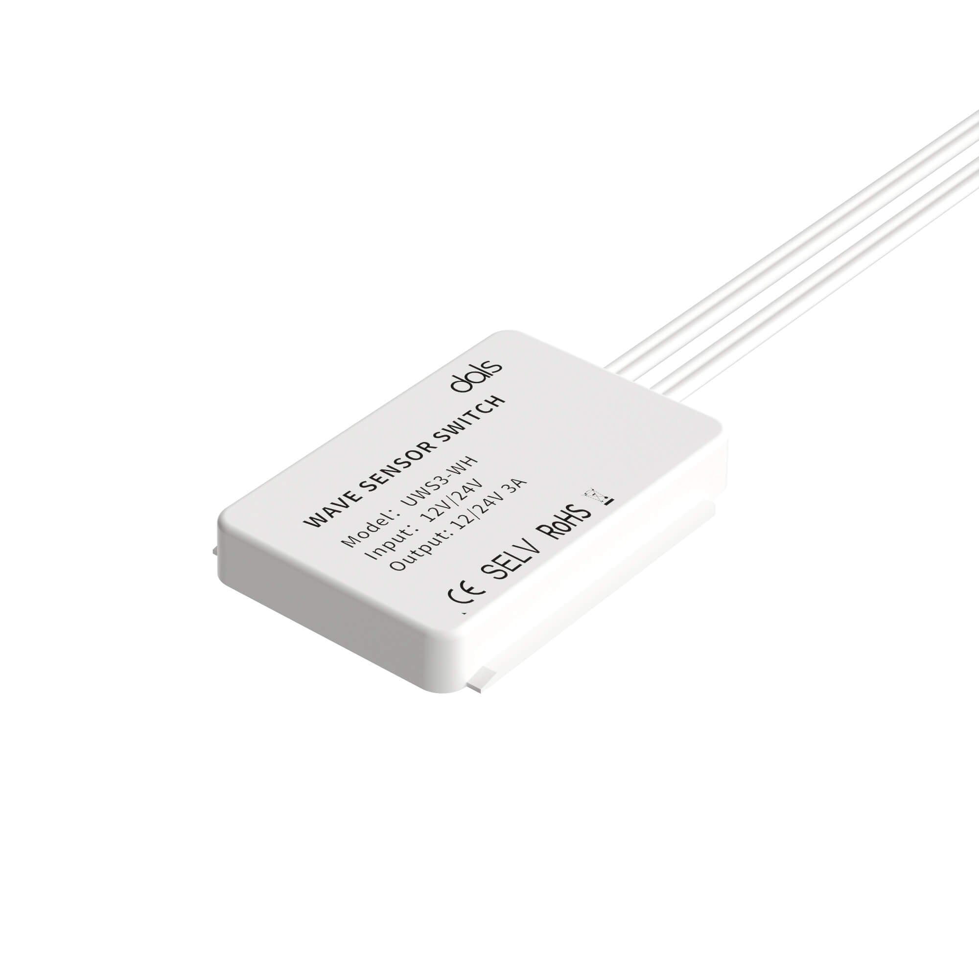 Wave sensor switch, 12-24v, 3A - White