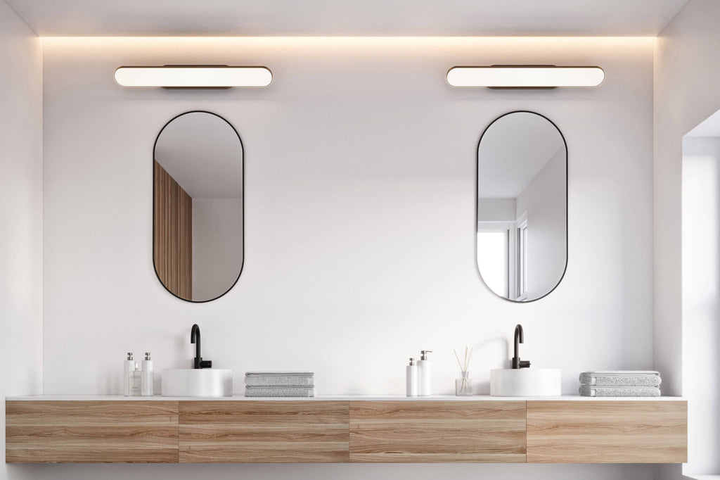 32in Vanity oblong adjustable on Octo Jbox