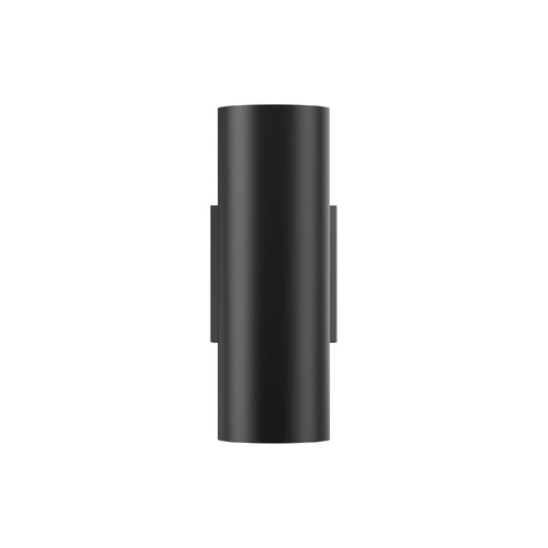 4in Round Wall Sconce, 120v, Triac - Black