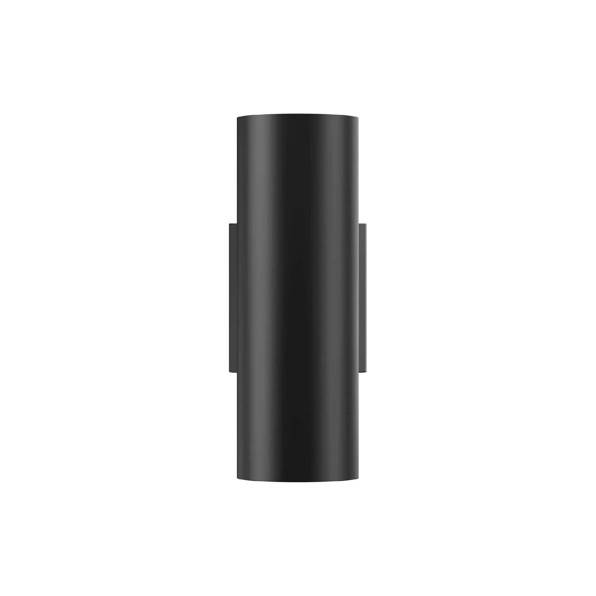 4in Round Wall Sconce, 120-347v, 0-10v dim - Black