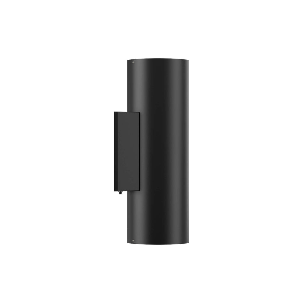 4in Round Wall Sconce, 120v, Triac - Black